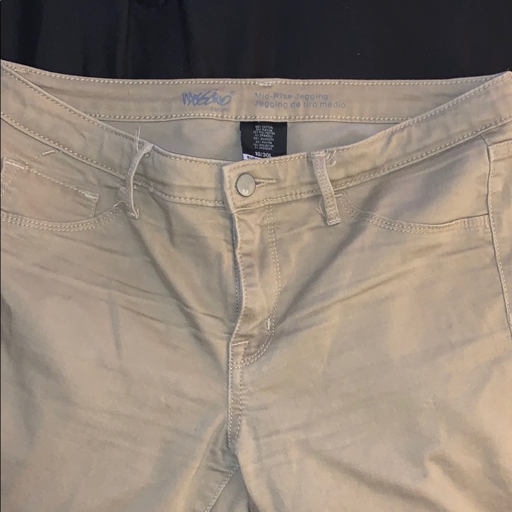 Khaki jegging